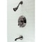 Kingston Brass NB36300ACL Single-Handle Tub and Shower Faucet, Black Stainless Steel NB36300ACL - alternate 2